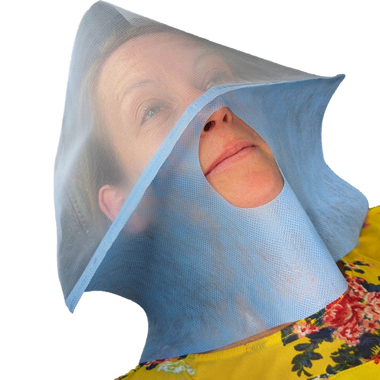 Disposable Face Drapes with Viewing Mesh – Clean, Comfortable Coverage for Light-Duty Use (50 / pack)